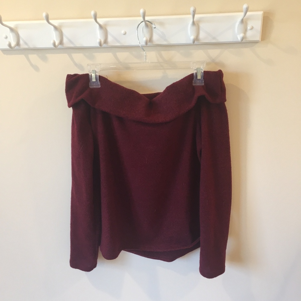 Off-The-Shoulder Sweater